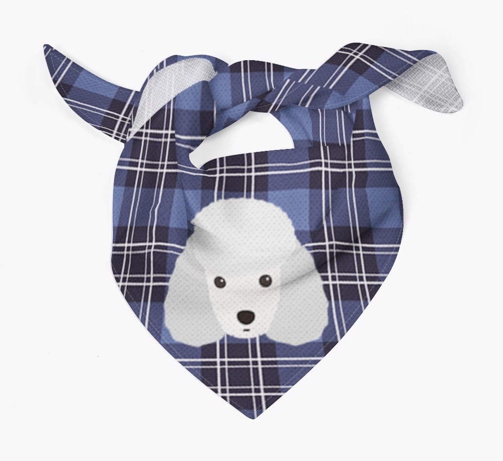 Scottish Tartan Pattern - Personalised {breedFullName} Bandana