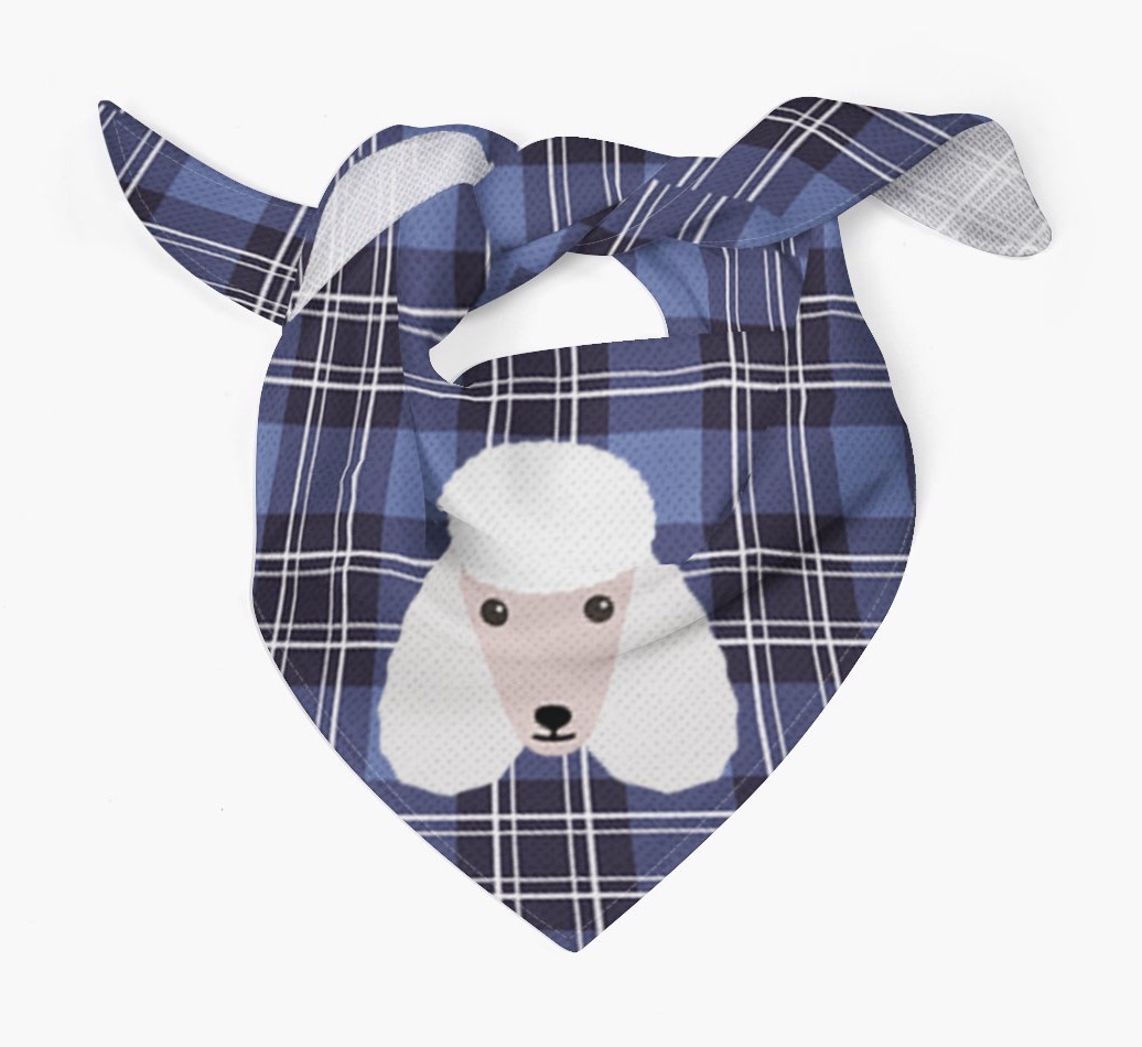 Scottish Tartan Pattern - Personalised {breedFullName} Bandana