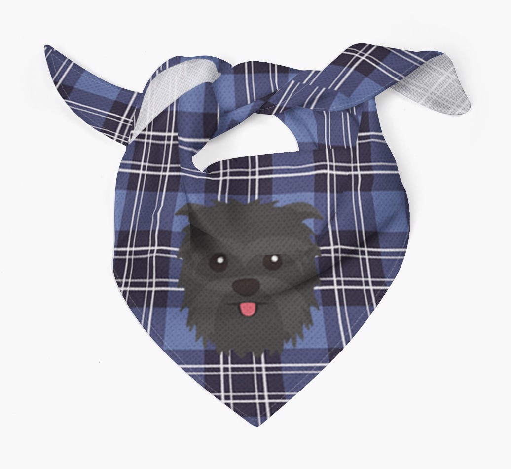 Scottish Tartan Pattern - Personalized {breedFullName} Bandana