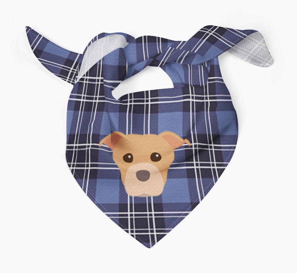 Scottish Tartan Pattern - Personalized {breedFullName} Bandana