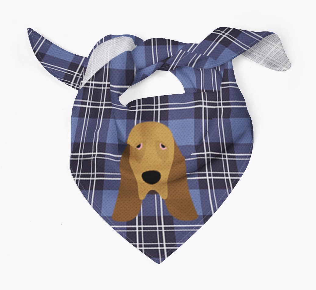 Scottish Tartan Pattern - Personalized {breedFullName} Bandana