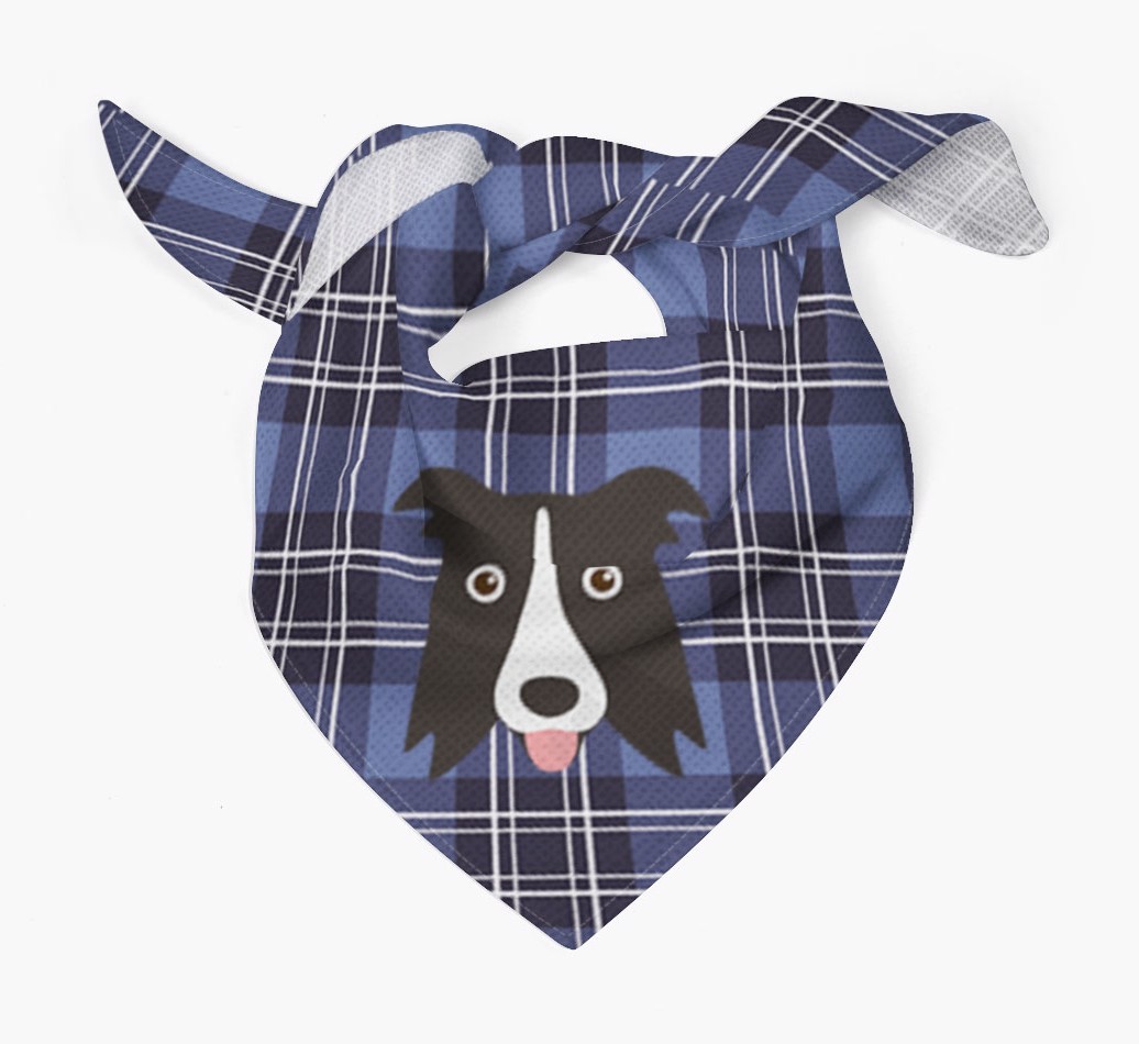 Scottish Tartan Pattern - Personalized {breedFullName} Bandana