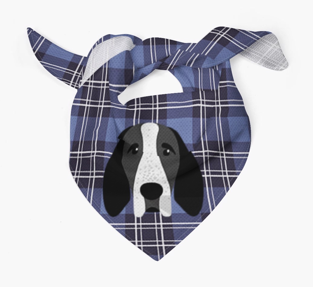 Scottish Tartan Pattern - Personalized {breedFullName} Bandana