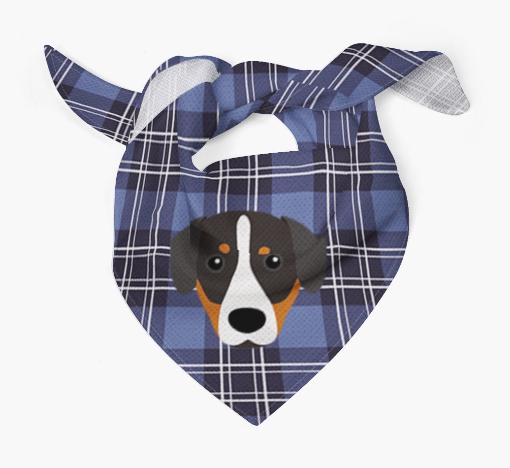 Scottish Tartan Pattern - Personalized {breedFullName} Bandana