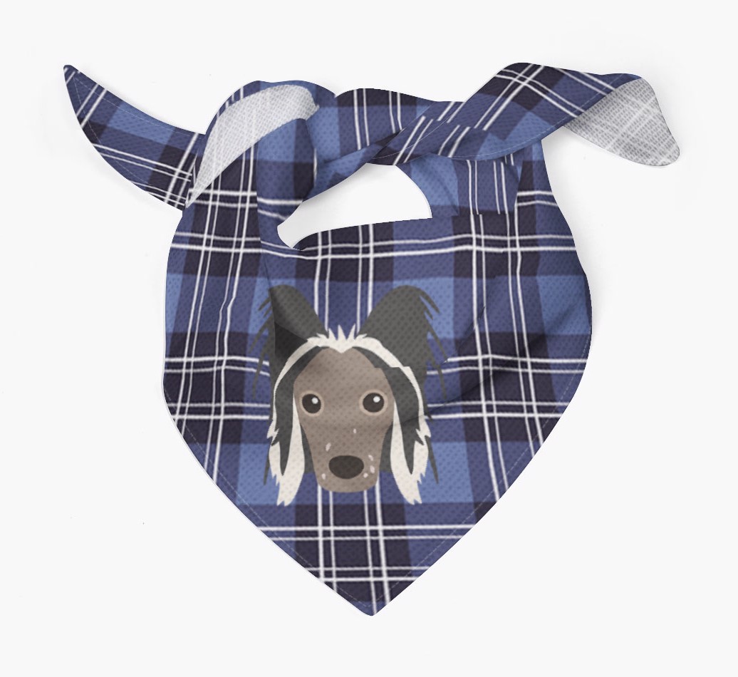 Scottish Tartan Pattern - Personalized {breedFullName} Bandana
