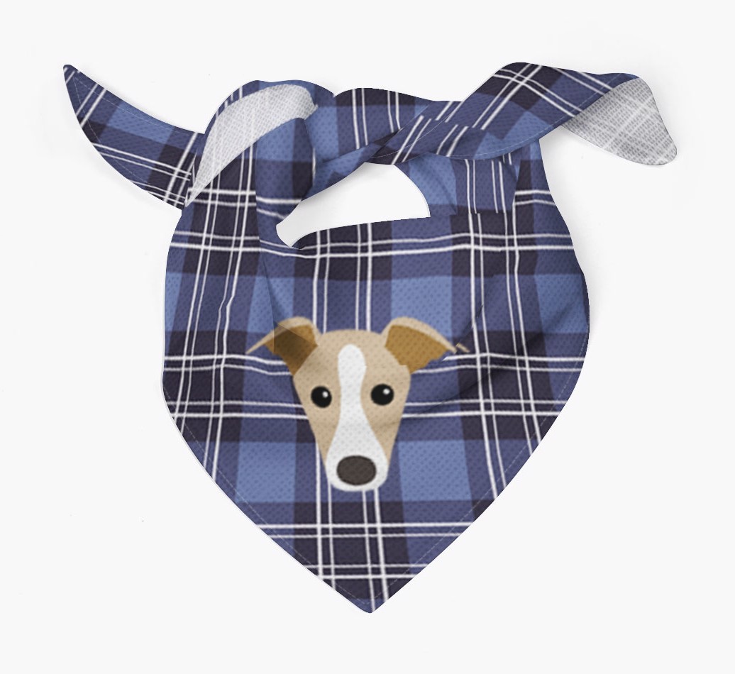 Scottish Tartan Pattern - Personalized {breedFullName} Bandana
