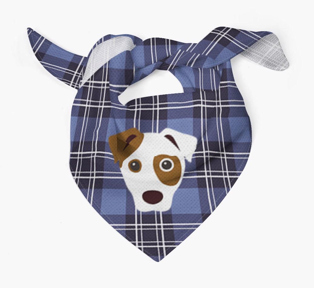 Scottish Tartan Pattern - Personalized {breedFullName} Bandana
