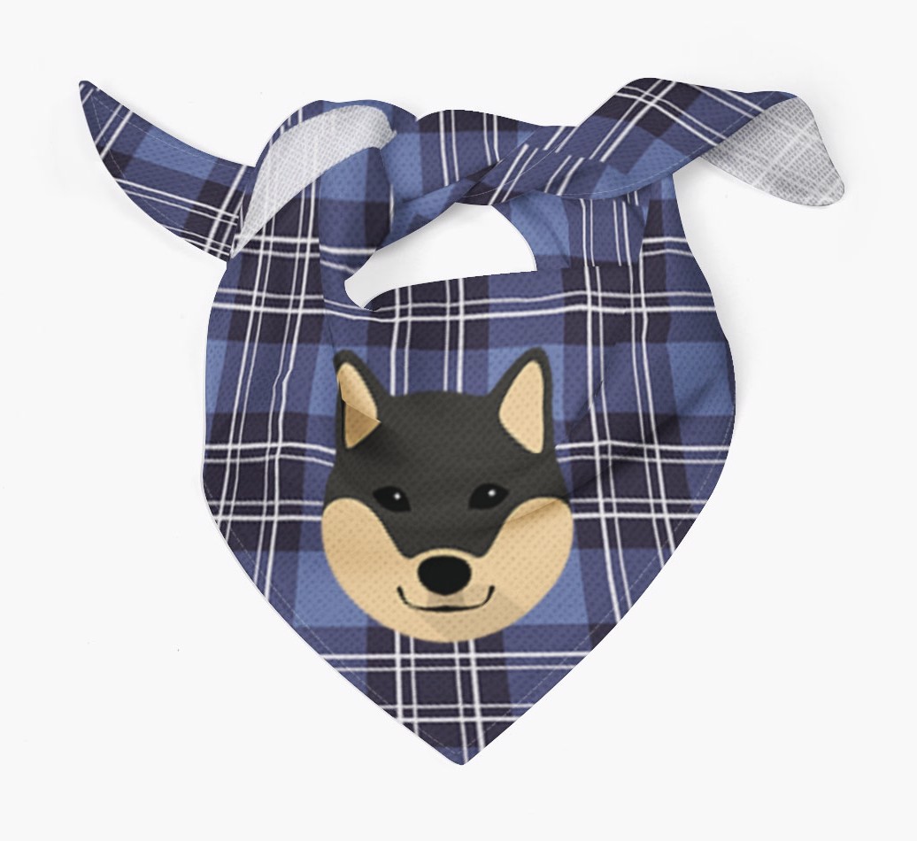 Scottish Tartan Pattern - Personalized {breedFullName} Bandana