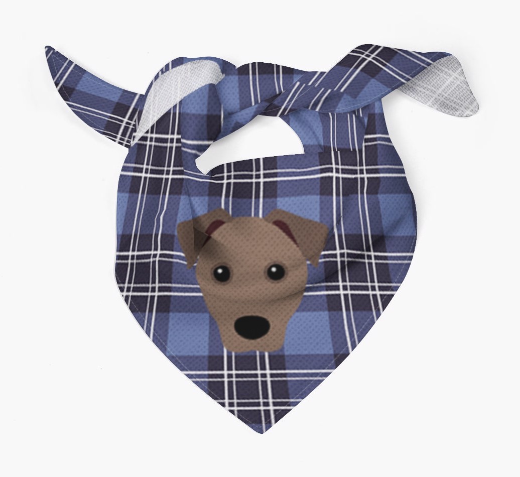Scottish Tartan Pattern - Personalized {breedFullName} Bandana
