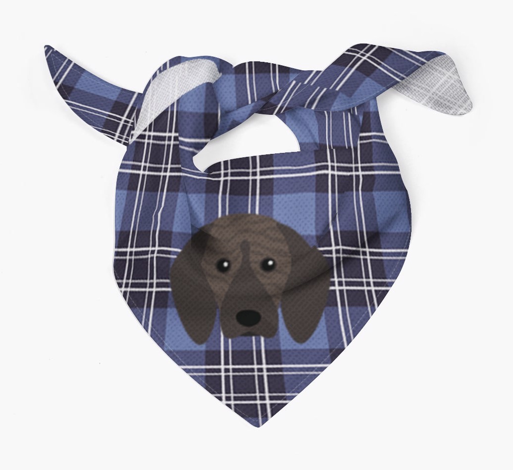 Scottish Tartan Pattern - Personalized {breedFullName} Bandana