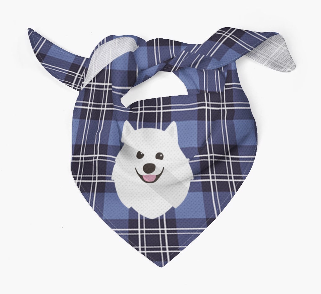 Scottish Tartan Pattern - Personalized {breedFullName} Bandana