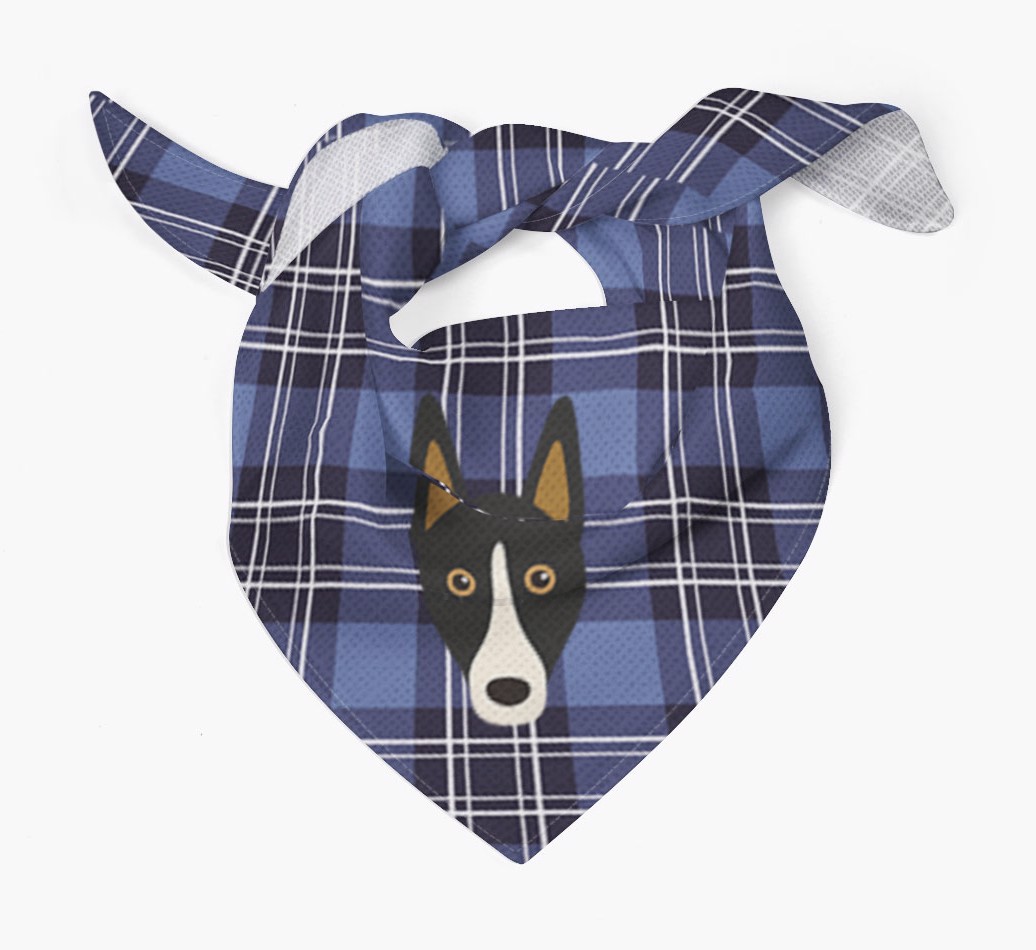 Scottish Tartan Pattern - Personalized {breedFullName} Bandana