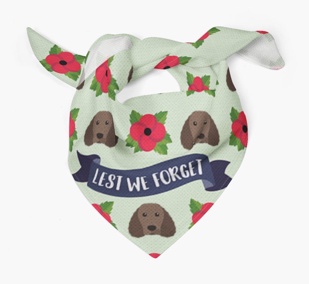 'Lest We Forget' - Personalised {breedFullName} Remembrance Day Banana