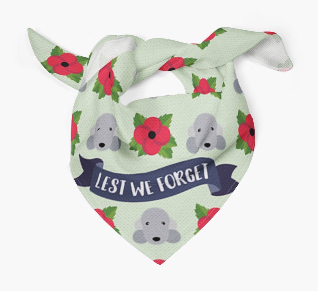'Lest We Forget' - Personalised {breedFullName} Remembrance Day Banana