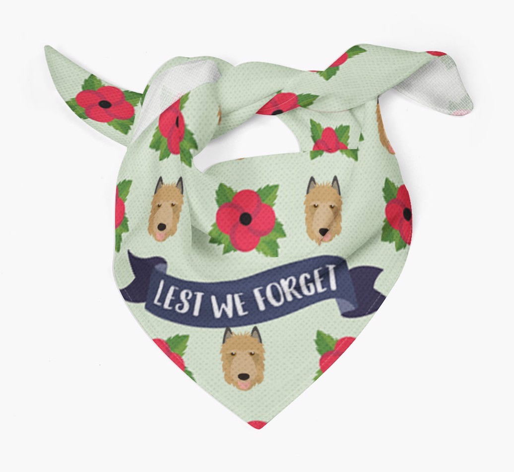 'Lest We Forget' - Personalised {breedFullName} Remembrance Day Banana