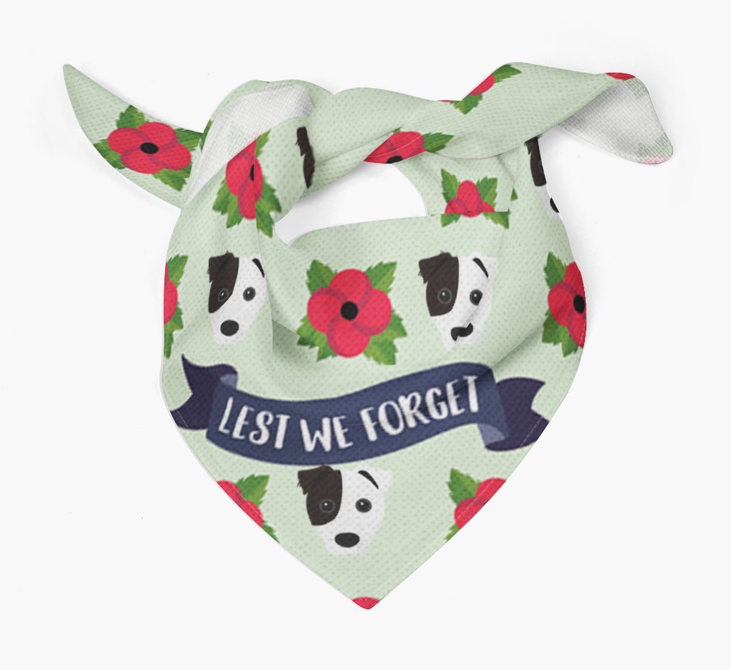 'Lest We Forget' - Personalised {breedFullName} Remembrance Day Banana