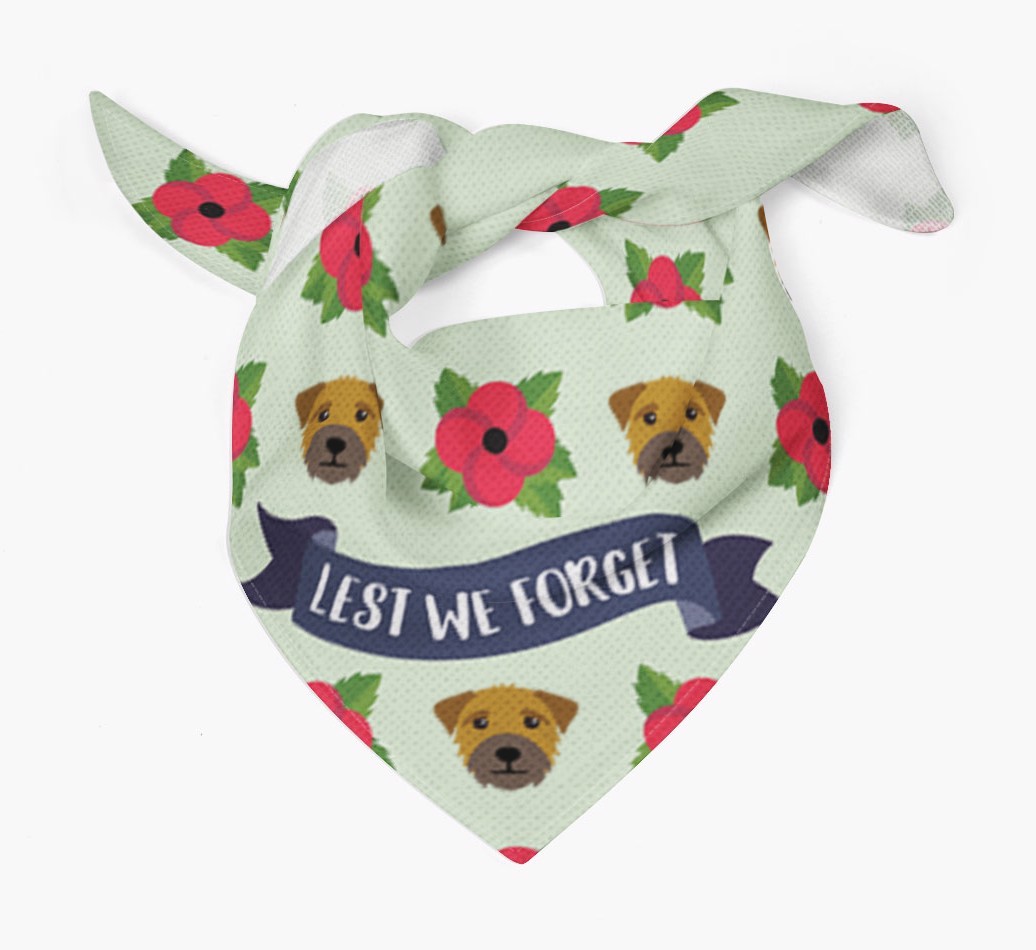 'Lest We Forget' - Personalised {breedFullName} Remembrance Day Banana
