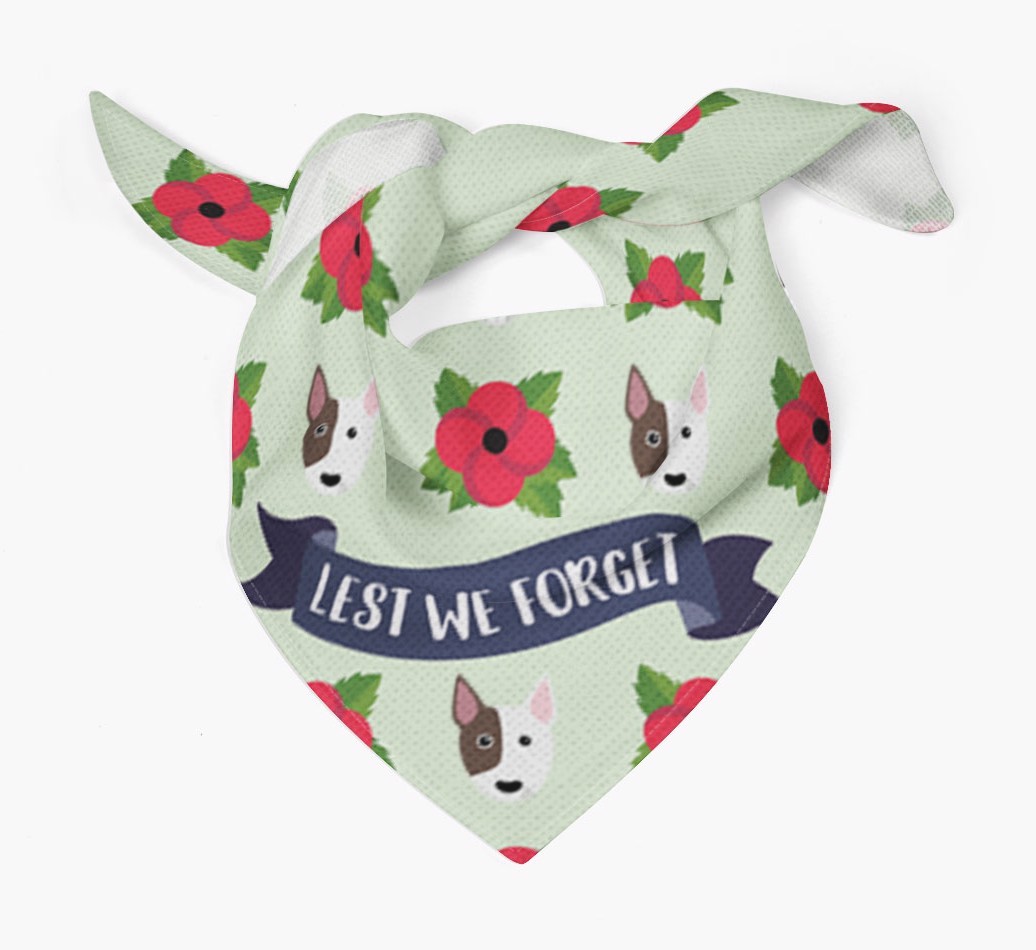 'Lest We Forget' - Personalised {breedFullName} Remembrance Day Banana