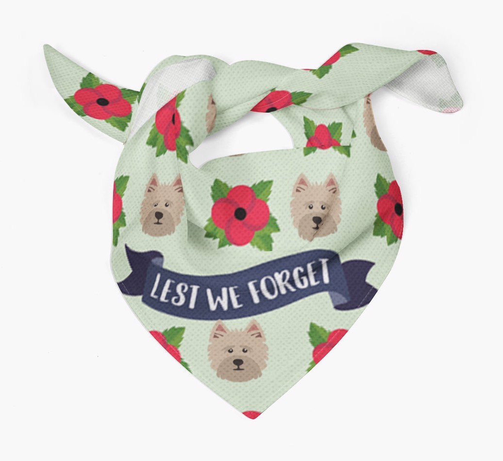 'Lest We Forget' - Personalised {breedFullName} Remembrance Day Banana