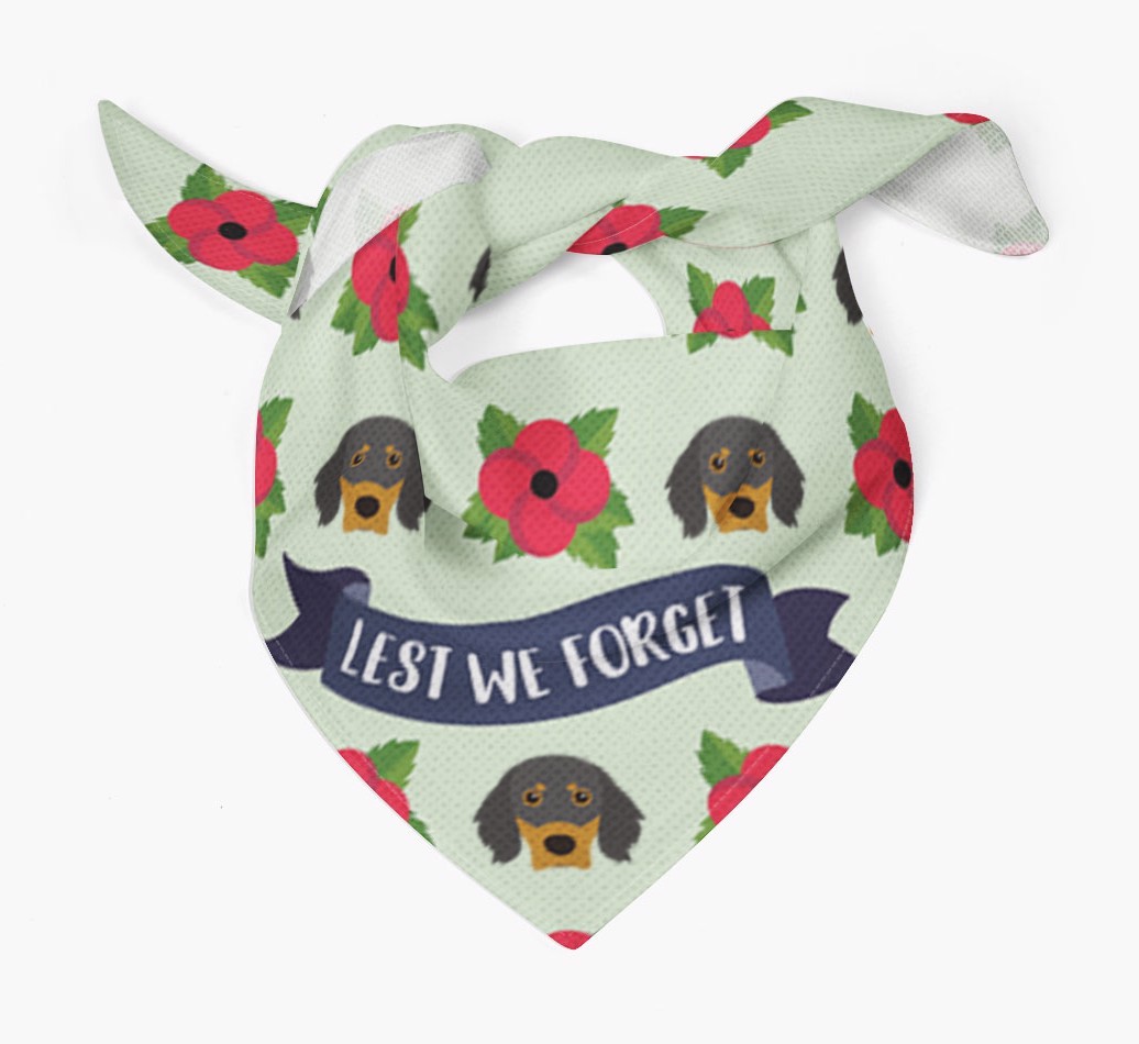 'Lest We Forget' - Personalised {breedFullName} Remembrance Day Banana