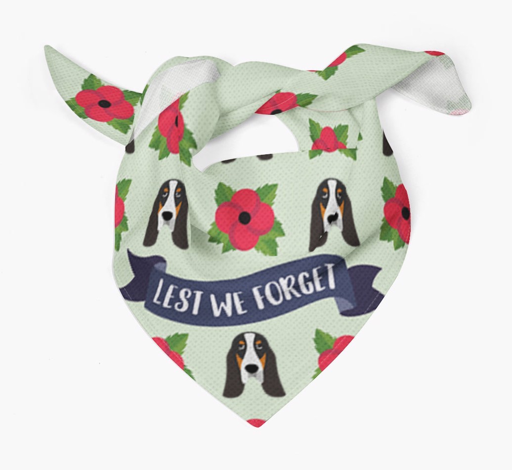 'Lest We Forget' - Personalised {breedFullName} Remembrance Day Banana