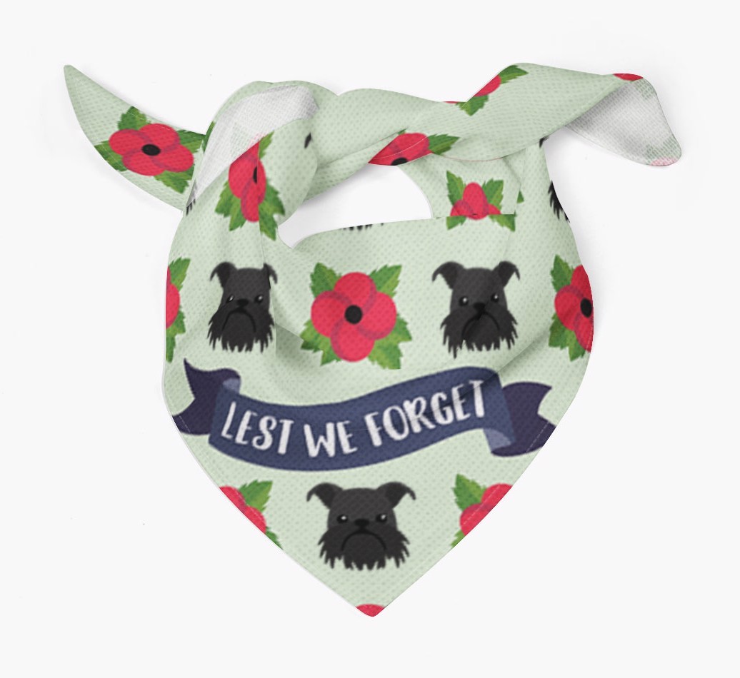'Lest We Forget' - Personalised {breedFullName} Remembrance Day Banana