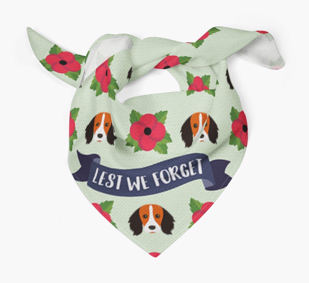 'Lest We Forget' - Personalised {breedFullName} Remembrance Day Banana
