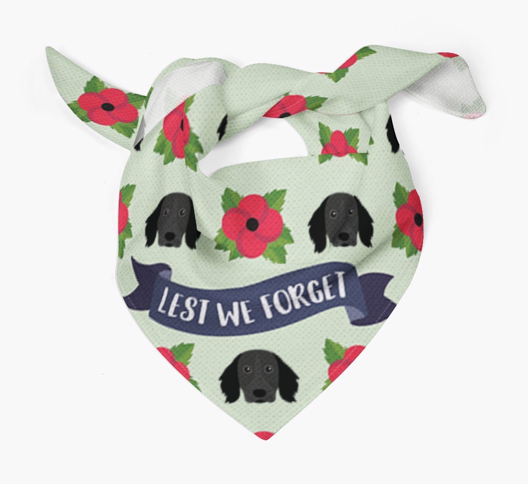 'Lest We Forget' - Personalised {breedFullName} Remembrance Day Banana
