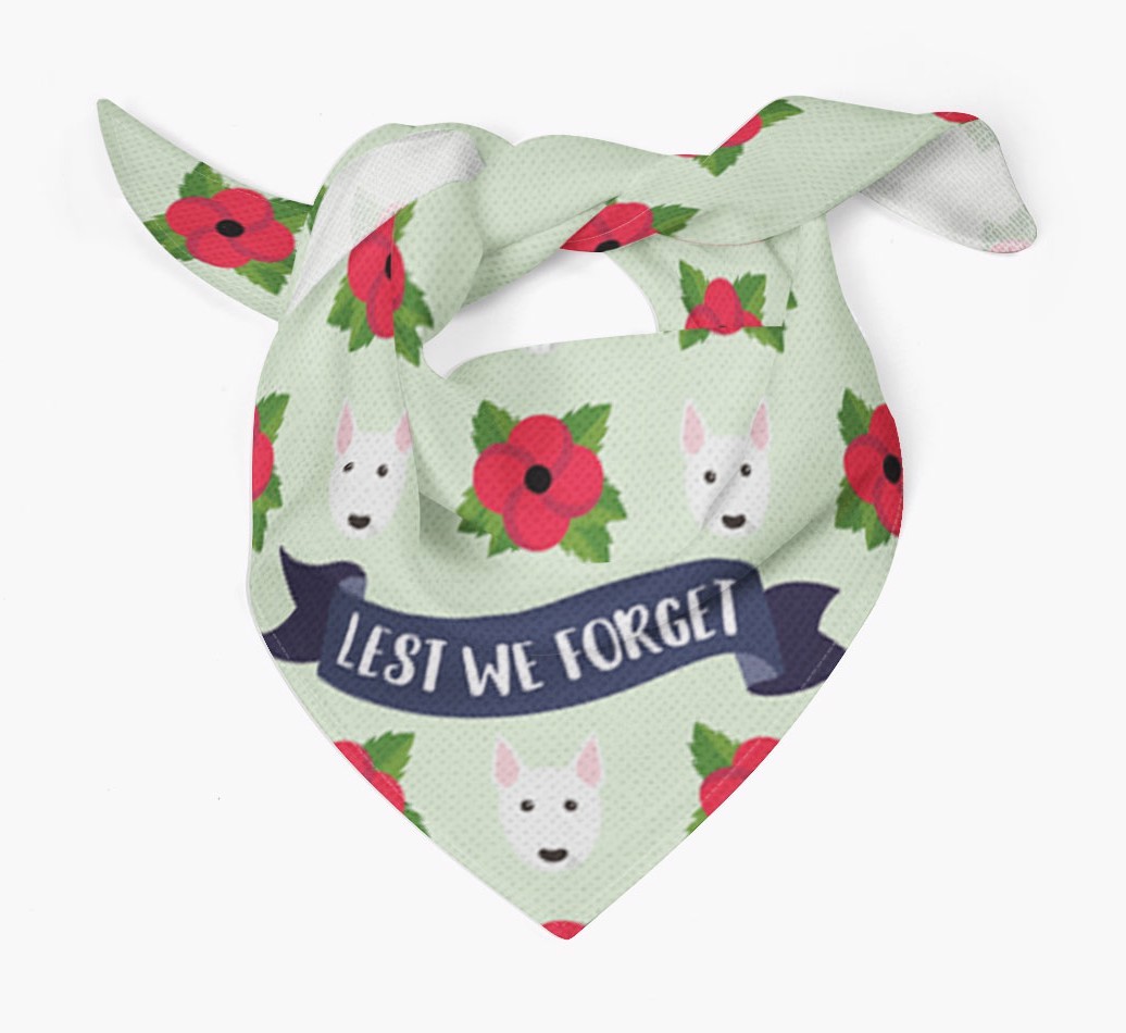 'Lest We Forget' - Personalised {breedFullName} Remembrance Day Banana
