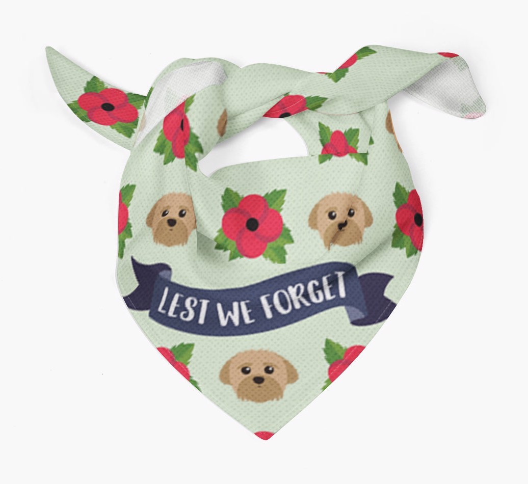 'Lest We Forget' - Personalised {breedFullName} Remembrance Day Banana