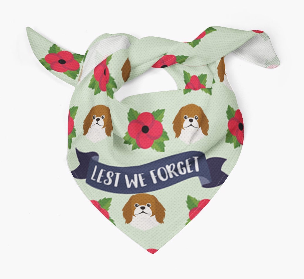 'Lest We Forget' - Personalised {breedFullName} Remembrance Day Banana