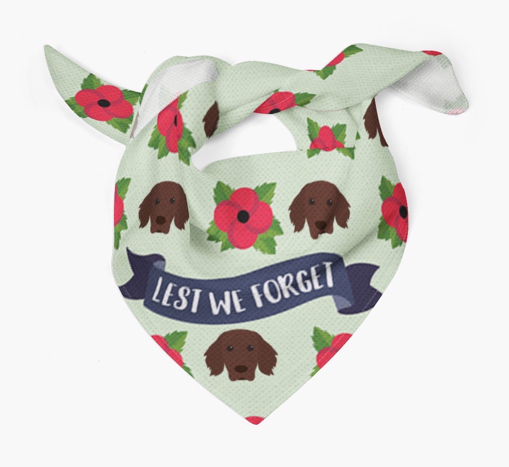 'Lest We Forget' - Personalised {breedFullName} Remembrance Day Banana