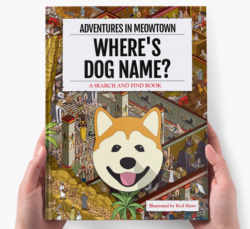 Personalised Book: Where's {dogsName}? The Sequel