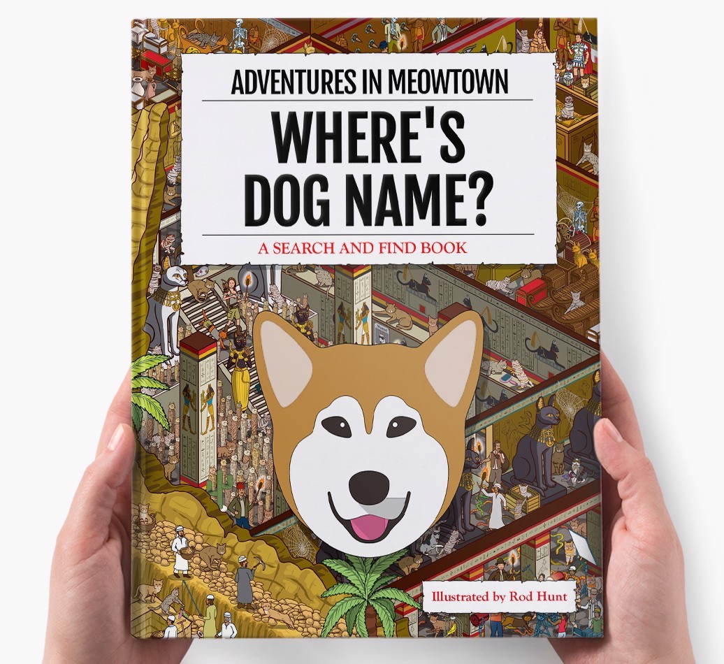 Personalised Book: Where's {dogsName}? The Sequel