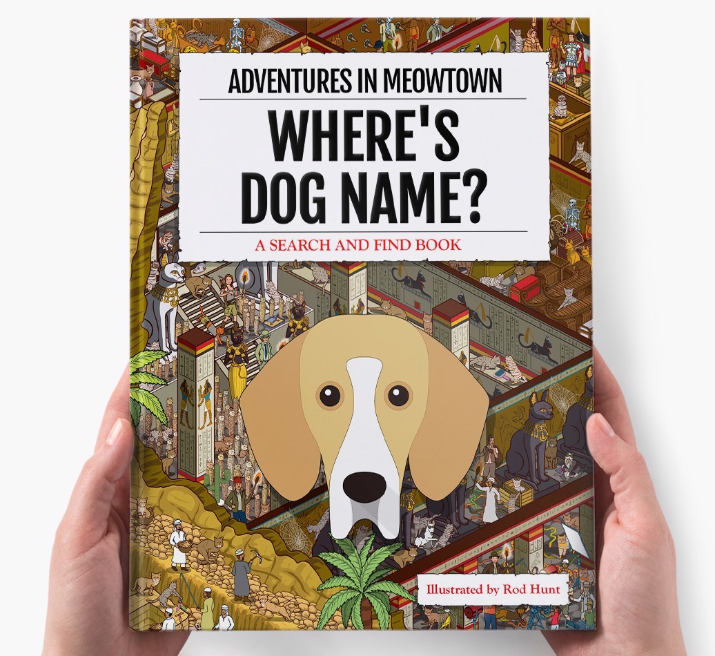 Personalised Book: Where's {dogsName}? The Sequel