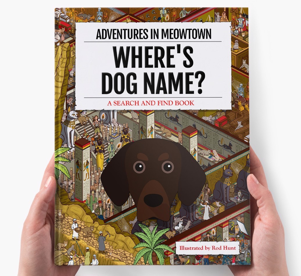 Personalised Book: Where's {dogsName}? The Sequel