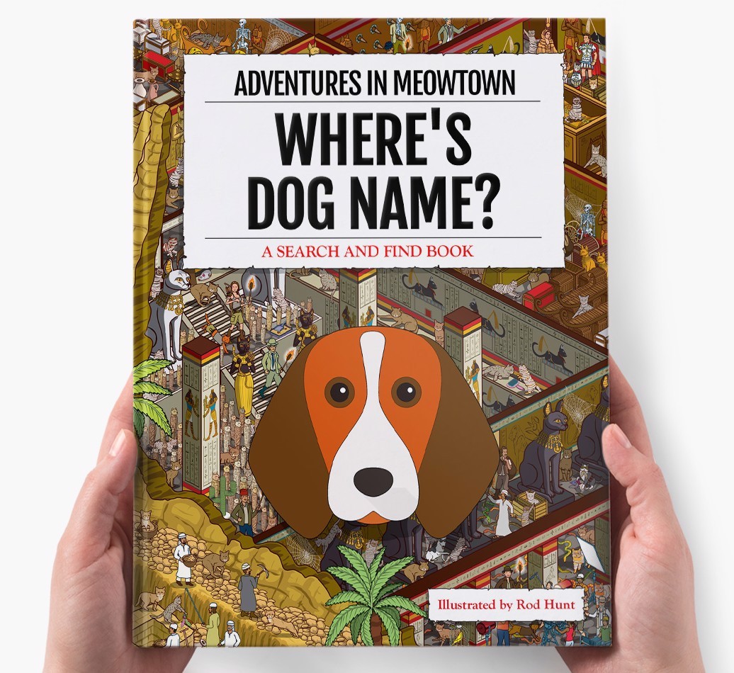 Personalised Book: Where's {dogsName}? The Sequel