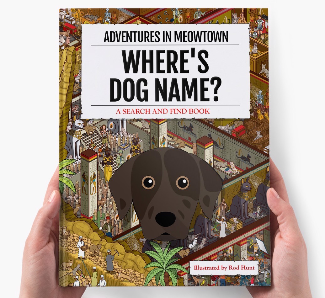 Personalised Book: Where's {dogsName}? The Sequel