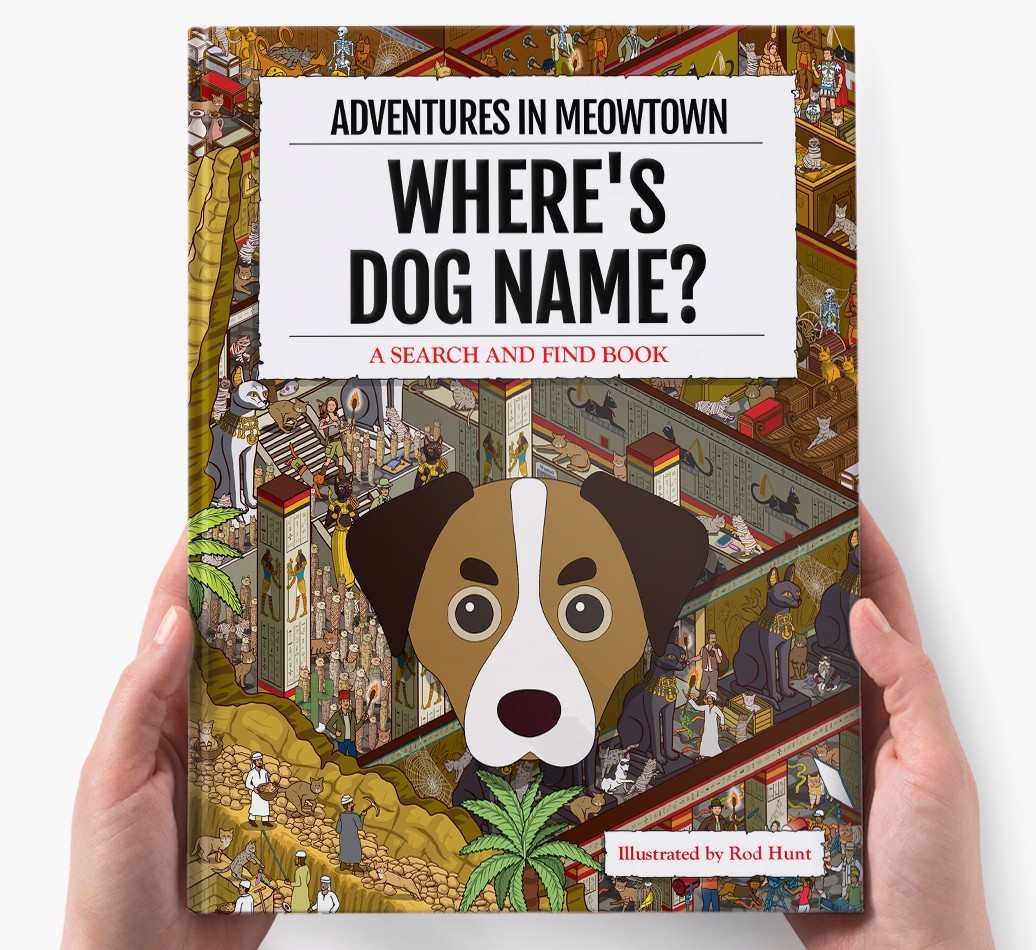 Personalised Book: Where's {dogsName}? The Sequel