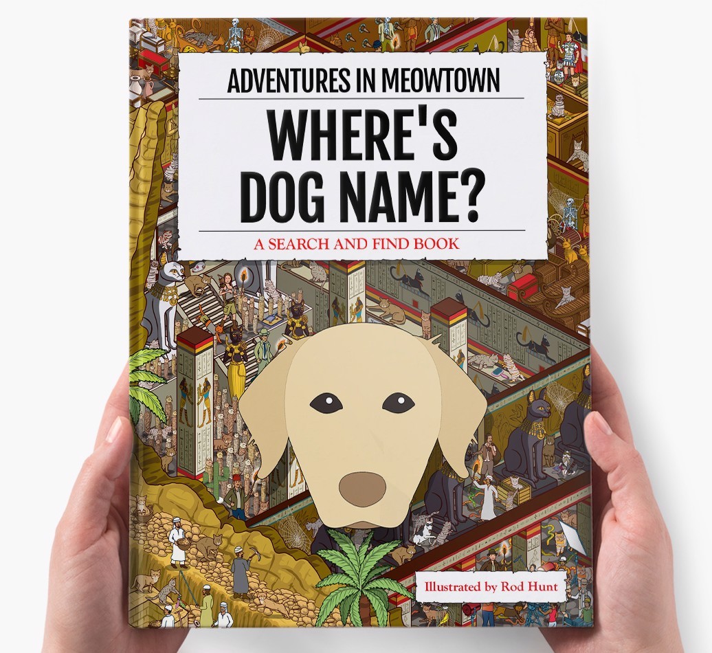 Personalised Book: Where's {dogsName}? The Sequel