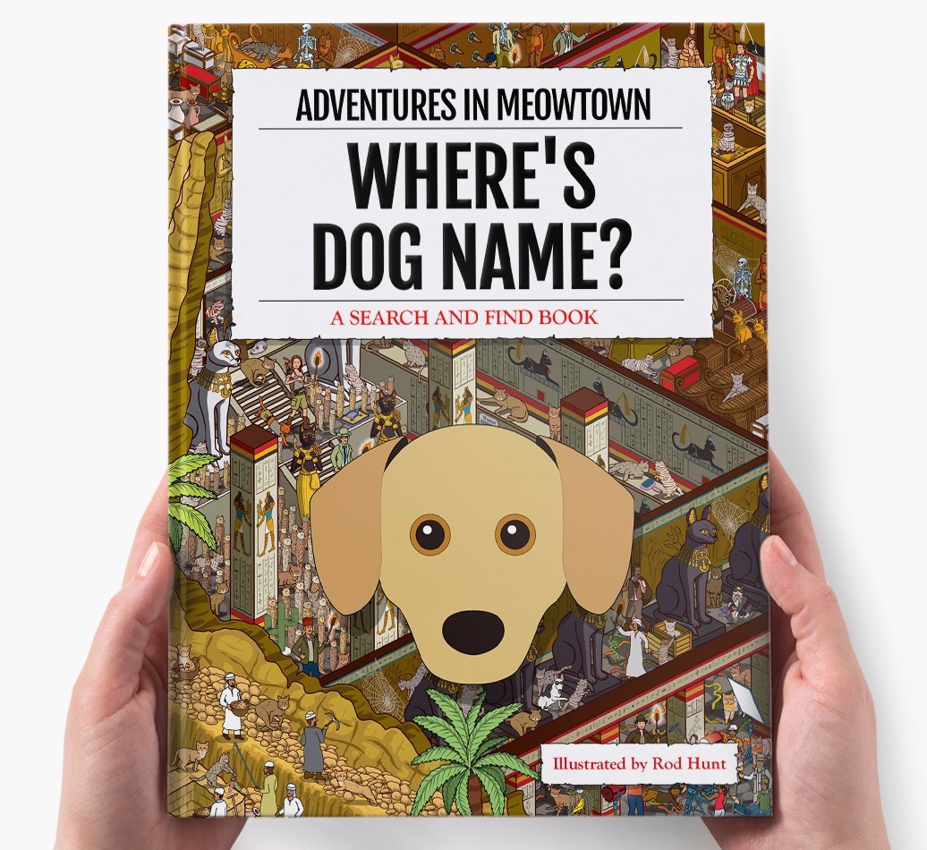 Personalised Book: Where's {dogsName}? The Sequel