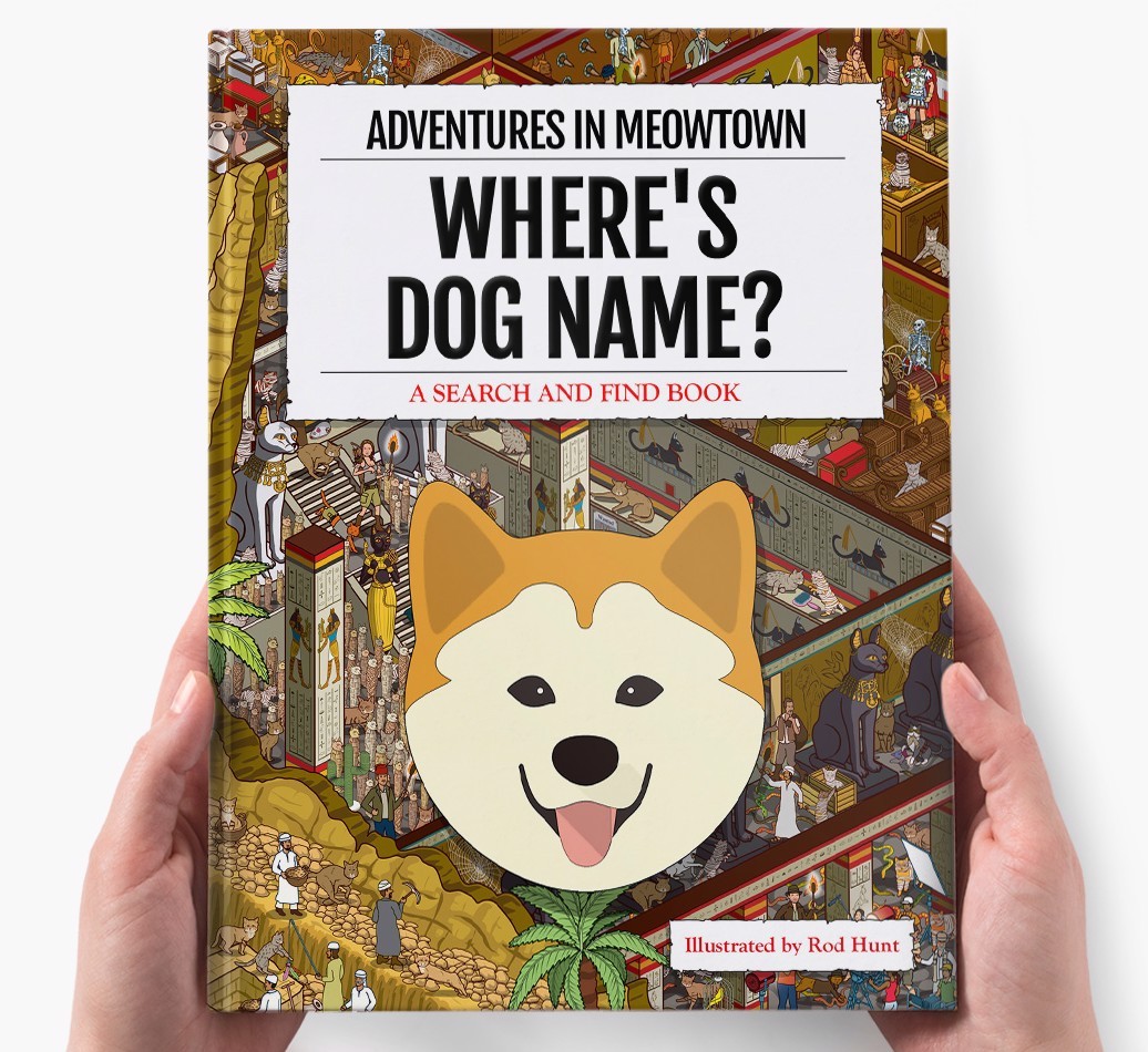 Personalised Book: Where's {dogsName}? The Sequel