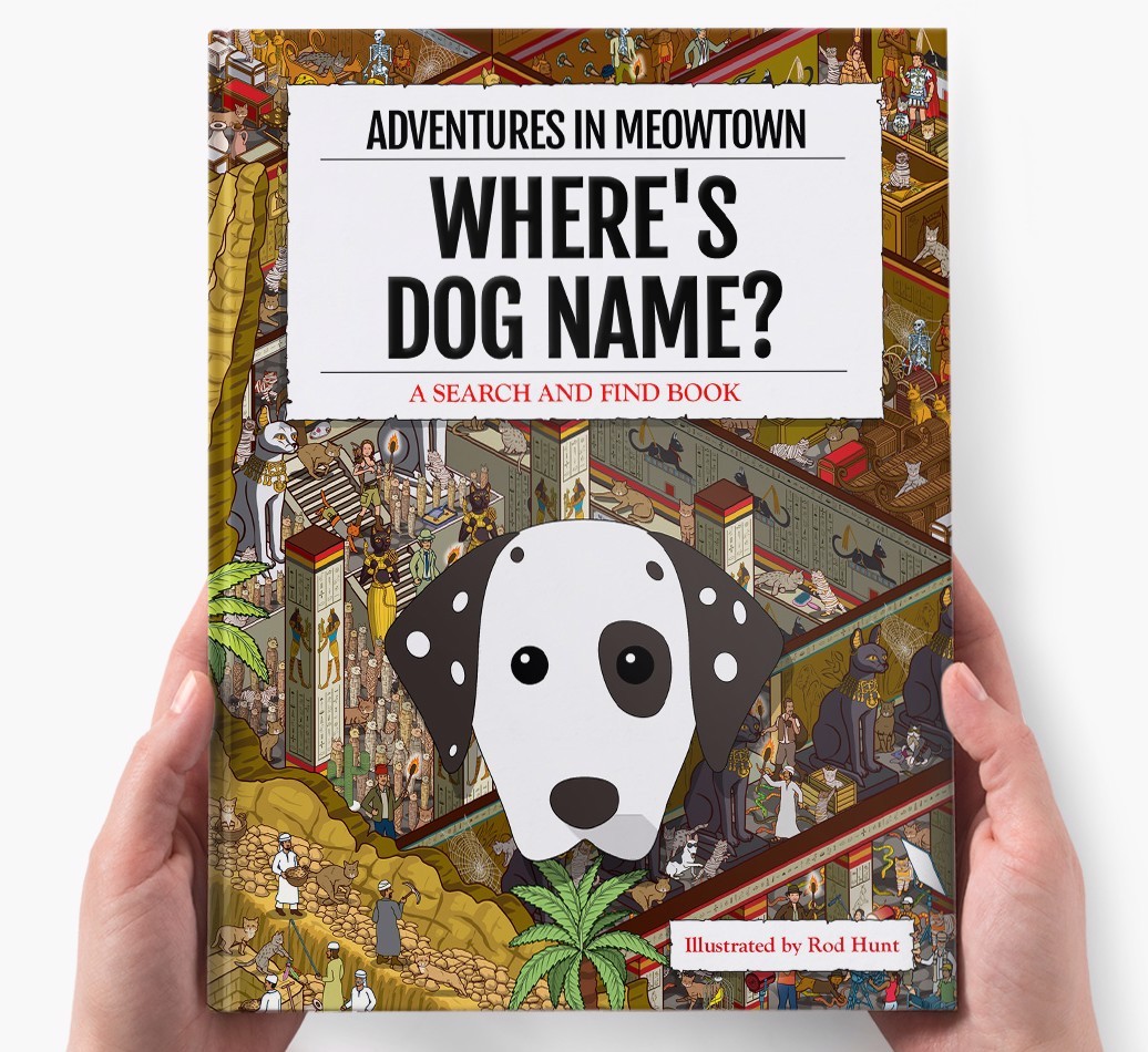 Personalised Book: Where's {dogsName}? The Sequel