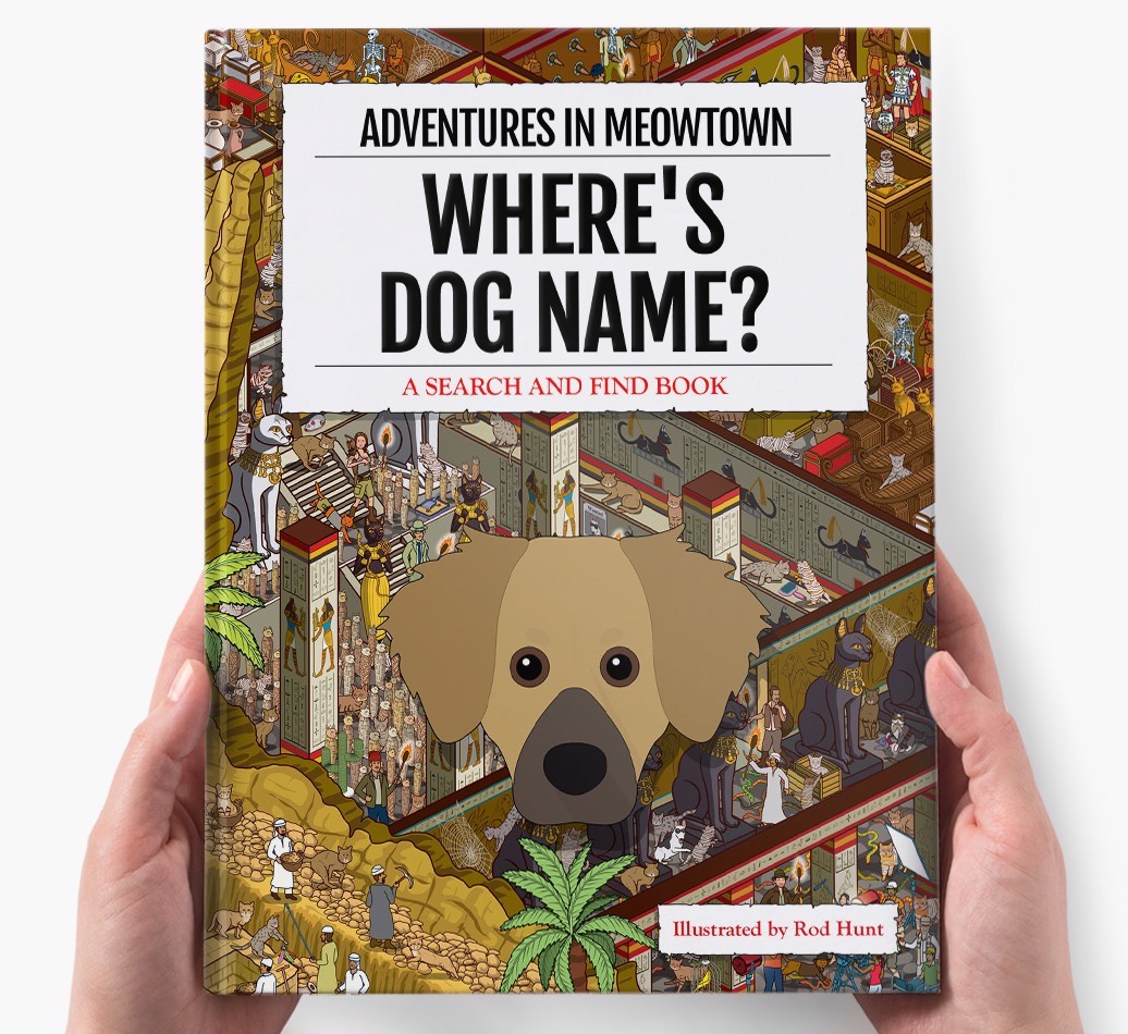 Personalised Book: Where's {dogsName}? The Sequel
