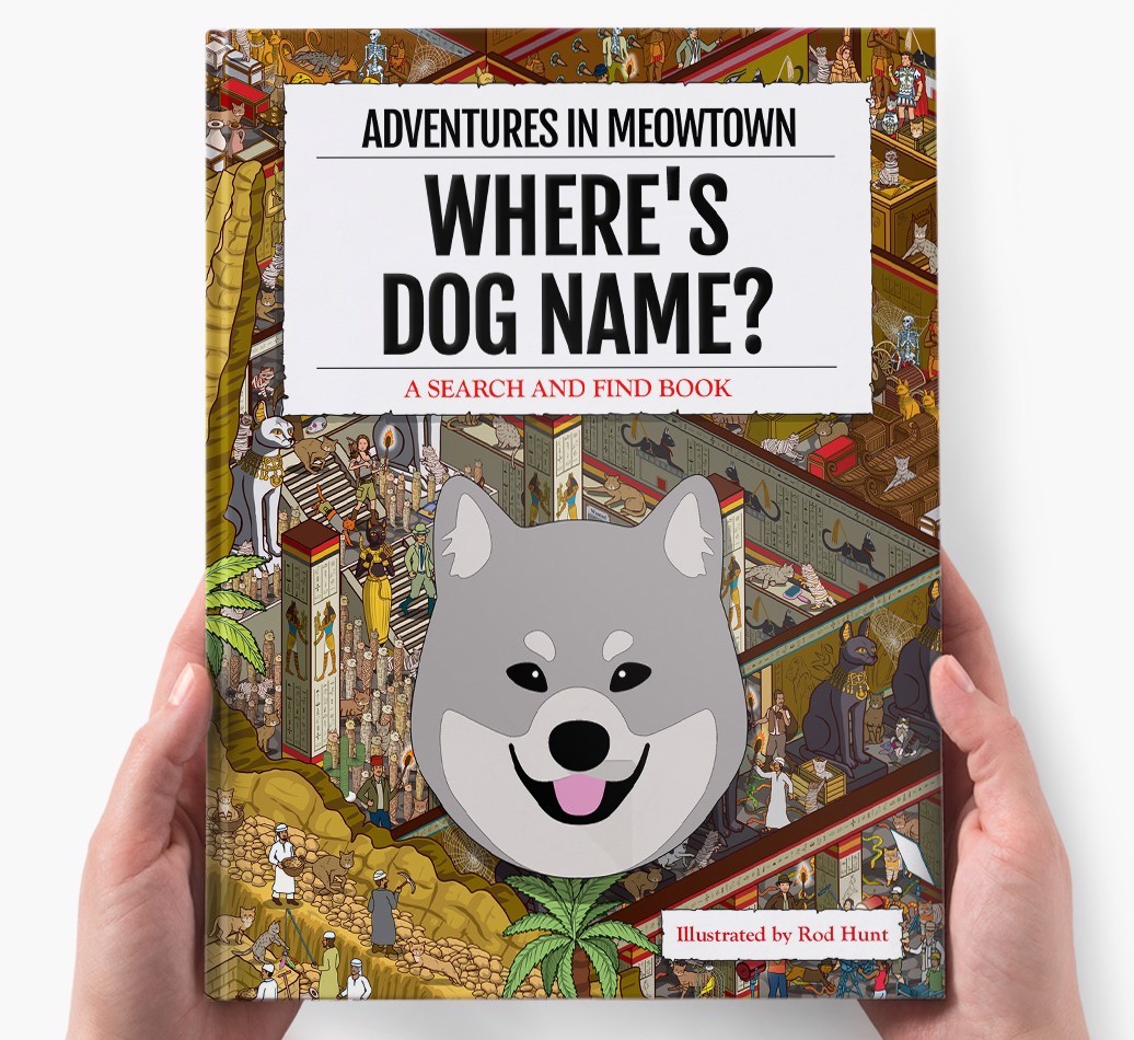 Personalised Book: Where's {dogsName}? The Sequel
