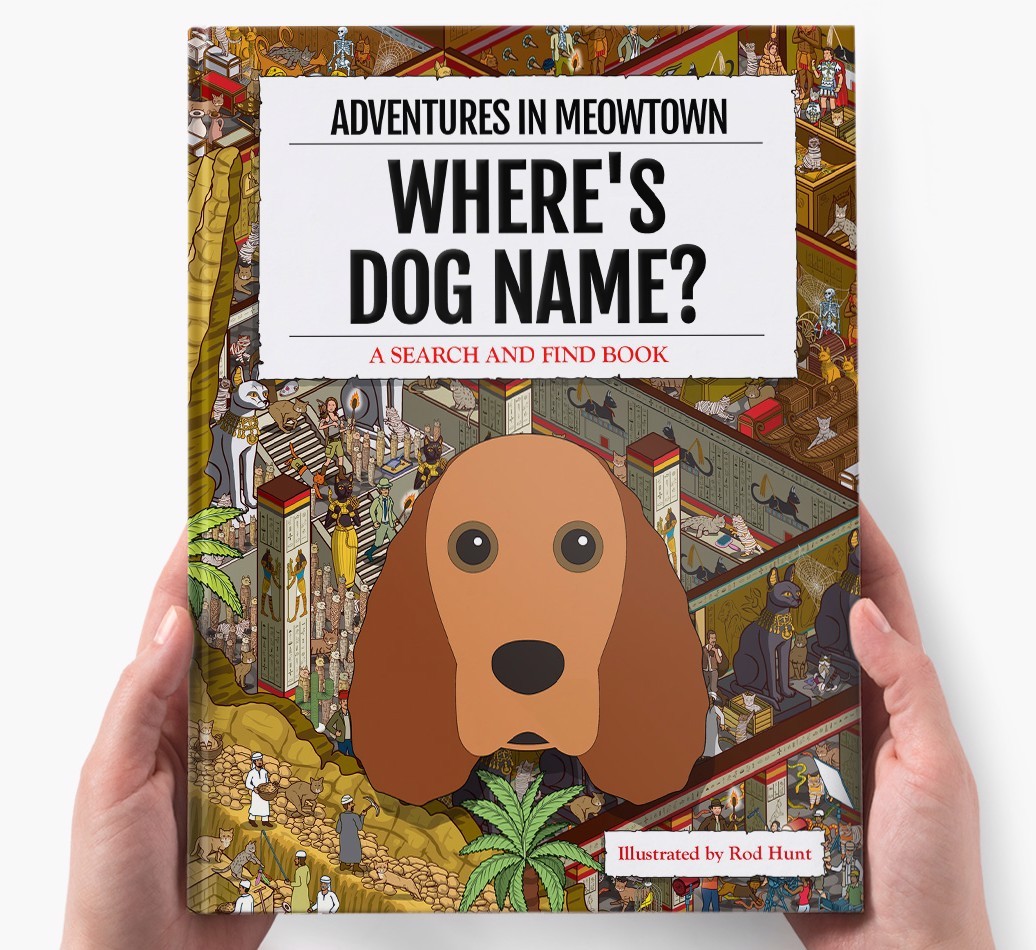 Personalised Book: Where's {dogsName}? The Sequel