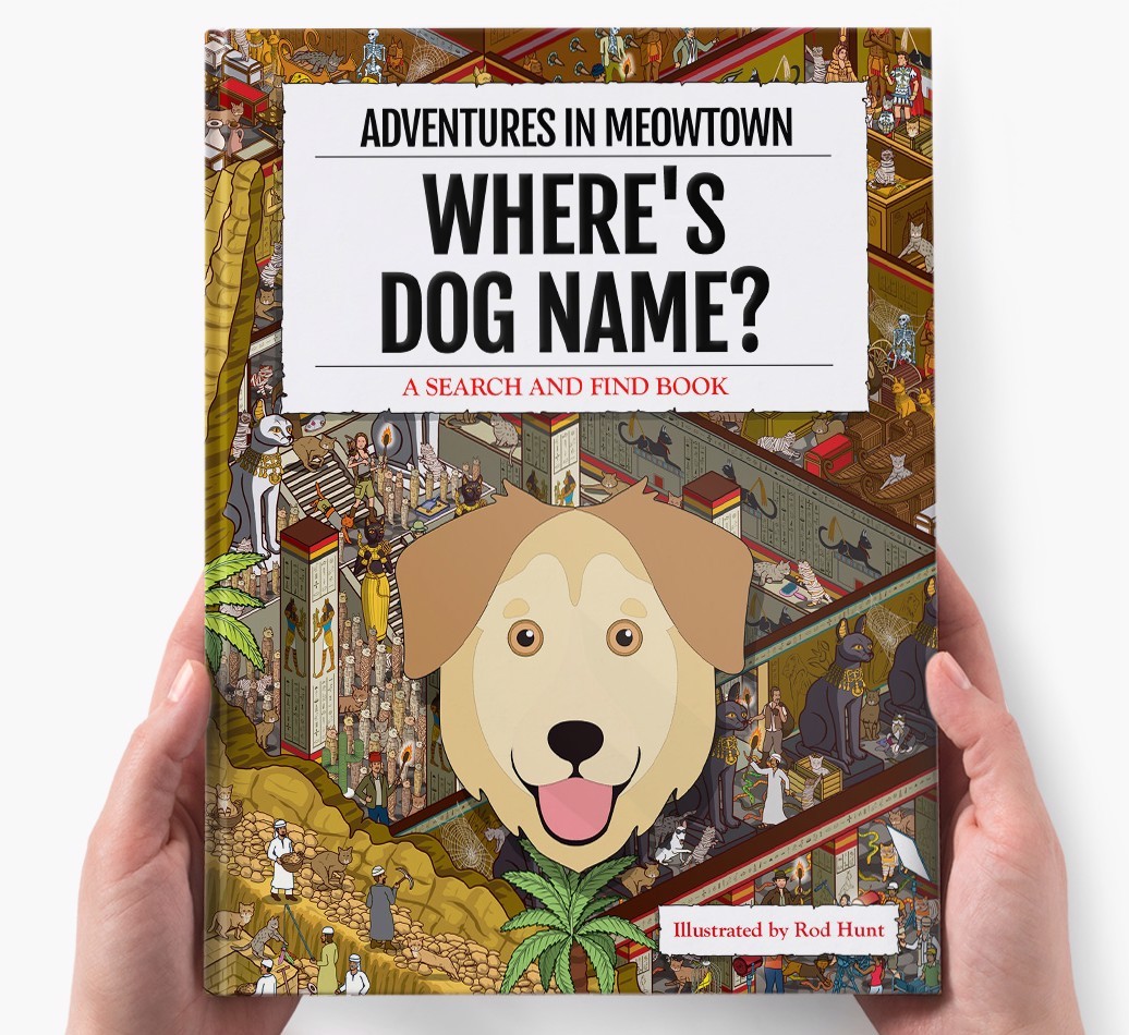 Personalised Book: Where's {dogsName}? The Sequel