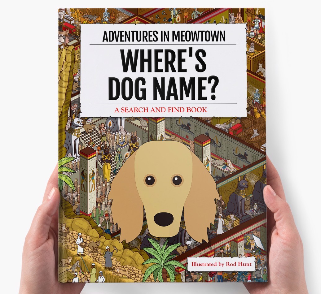 Personalised Book: Where's {dogsName}? The Sequel
