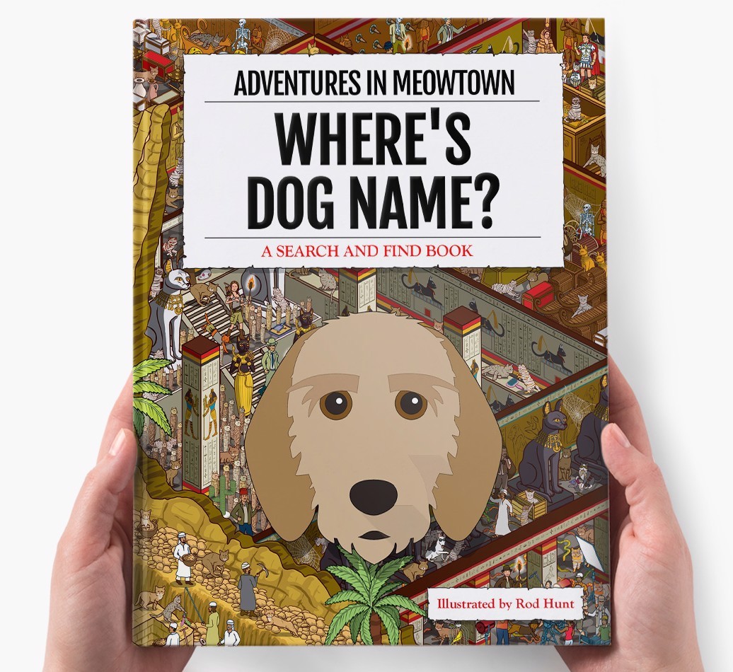 Personalised Book: Where's {dogsName}? The Sequel