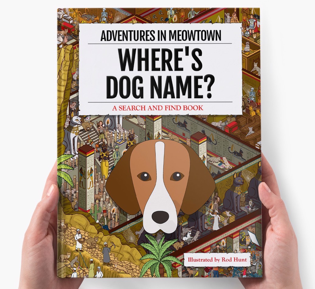 Personalised Book: Where's {dogsName}? The Sequel